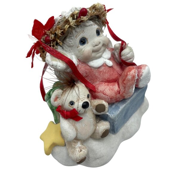 VTG Dreamsicles Collectible Christmas Figurines Lot Of 2 Open Me First & Toyland - Picture 13 of 13